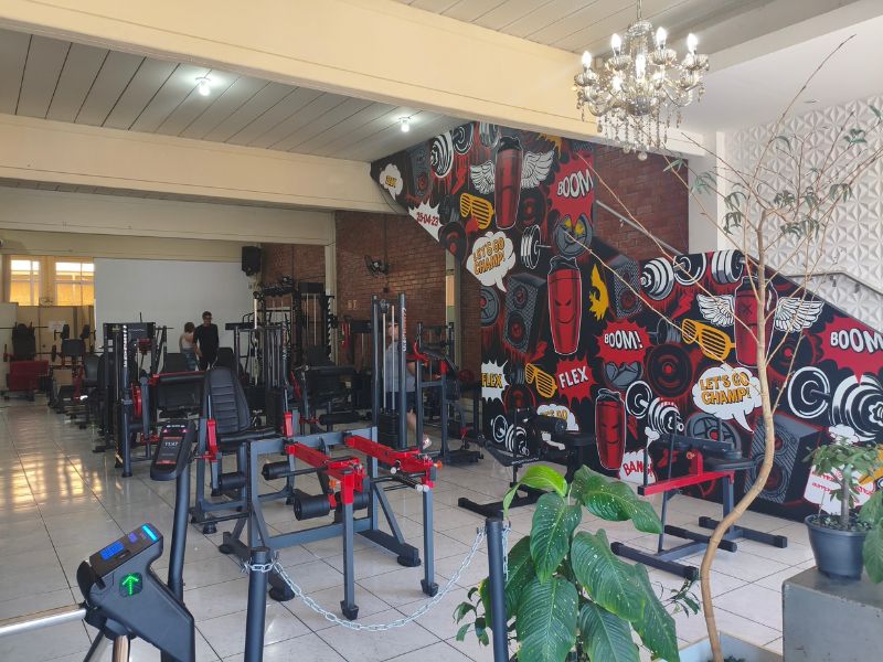 Treino na Flex Academia em Sapucaia do Sul